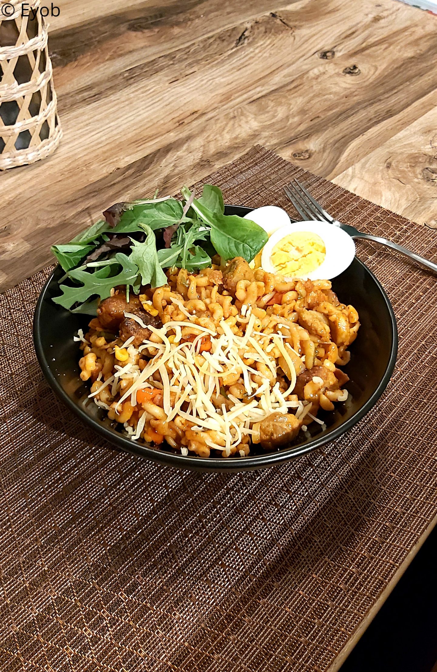 Weekmenu met simpele gerechten