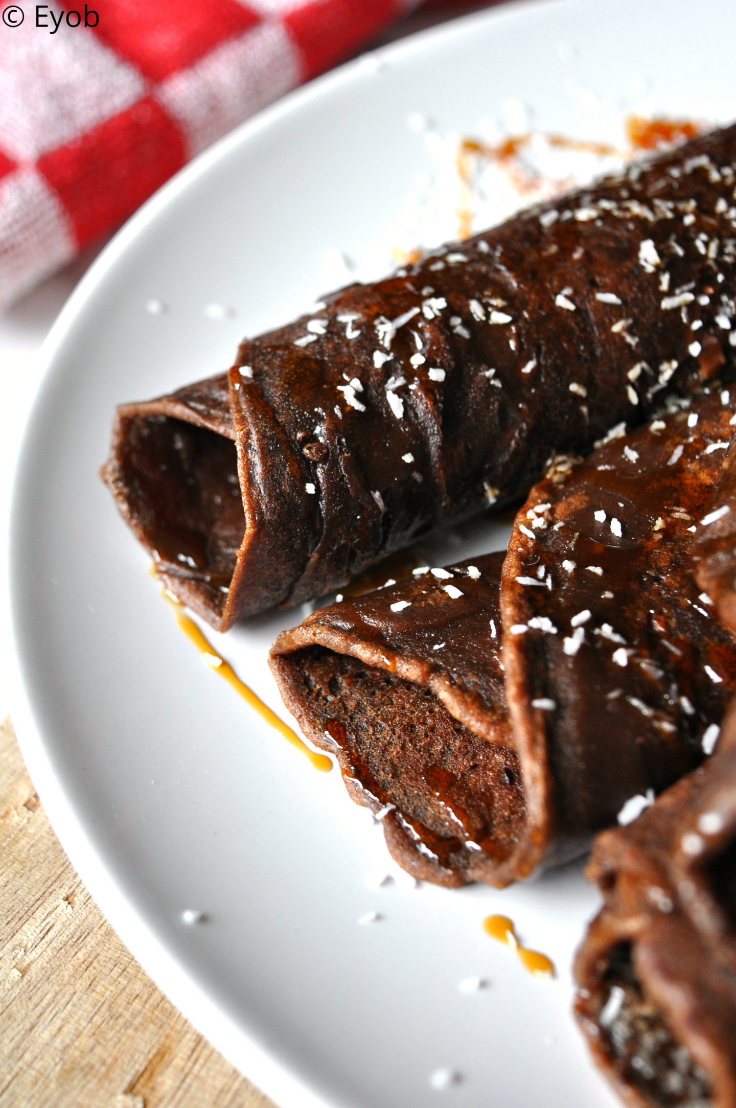 Chocolade pannenkoeken