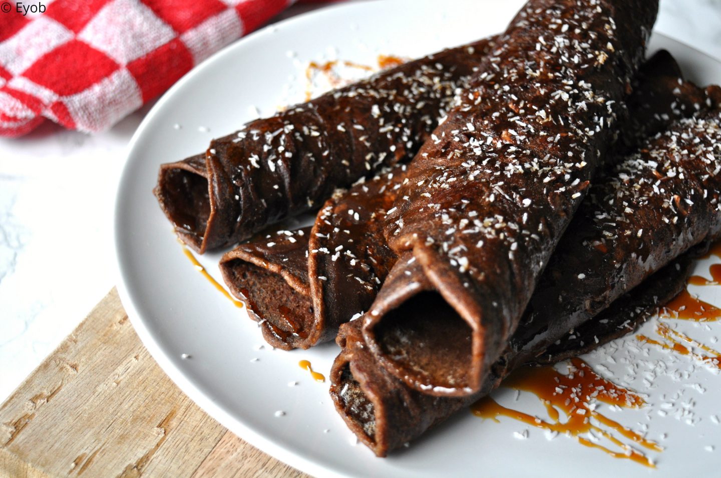 Chocolade pannenkoeken